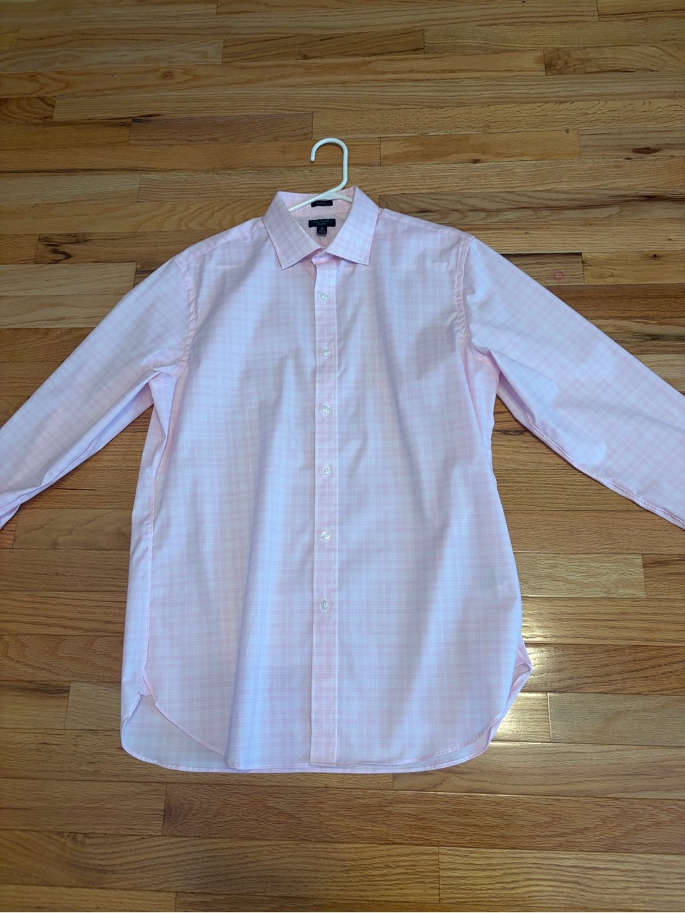 Men's J Crew Pink Dress Button Down Shirt